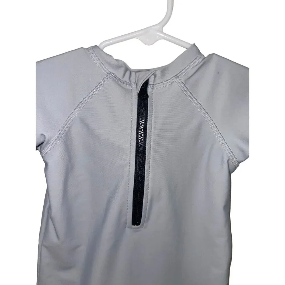 Lilly + Sid Boys 1-2 Years Slate Grey Surfsuit 12M-24M